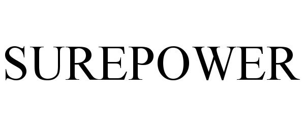 Trademark Logo SUREPOWER