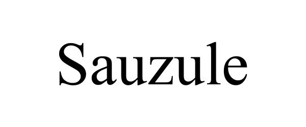 Trademark Logo SAUZULE