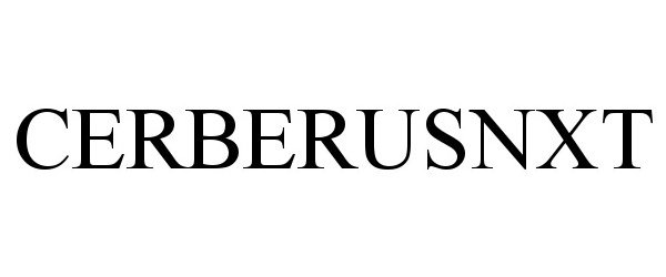 Trademark Logo CERBERUSNXT