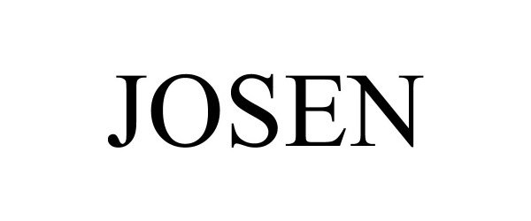 Trademark Logo JOSEN