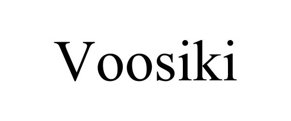  VOOSIKI