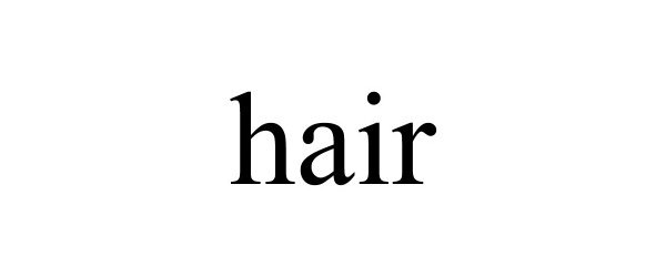 Trademark Logo HAIR