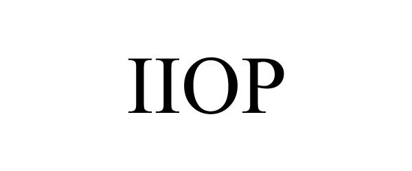 Trademark Logo IIOP