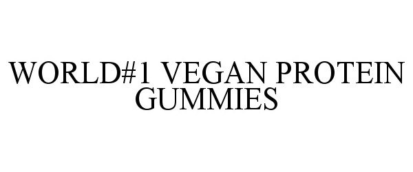  WORLD#1 VEGAN PROTEIN GUMMIES