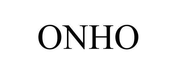 Trademark Logo ONHO