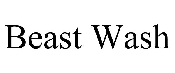 Trademark Logo BEAST WASH