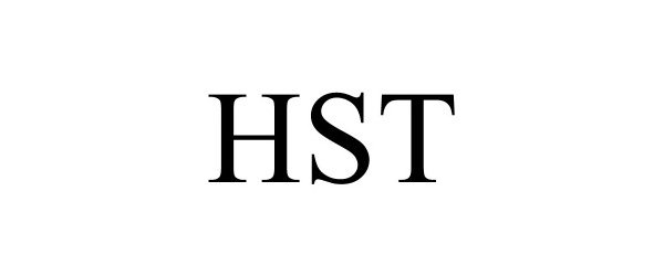 Trademark Logo HST