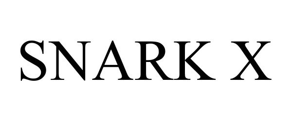 Trademark Logo SNARK X