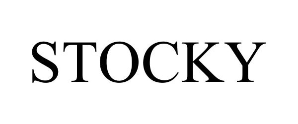 Trademark Logo STOCKY