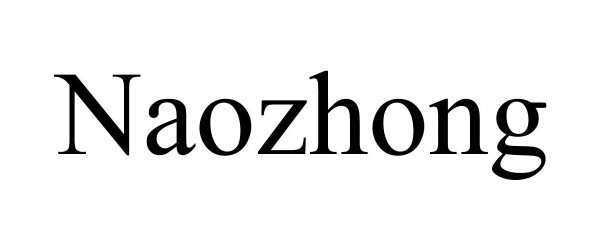 Trademark Logo NAOZHONG
