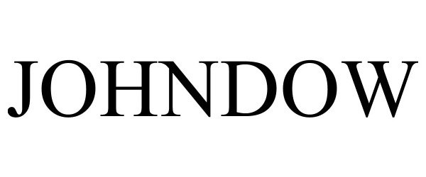 Trademark Logo JOHNDOW