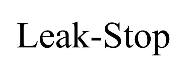 Trademark Logo LEAK-STOP
