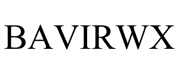 Trademark Logo BAVIRWX
