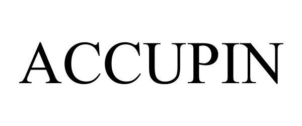 Trademark Logo ACCUPIN