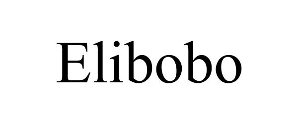 Trademark Logo ELIBOBO