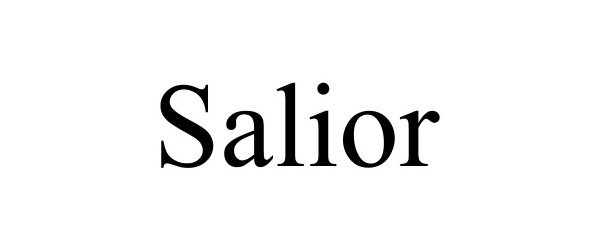 Trademark Logo SALIOR