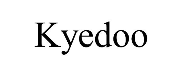 Trademark Logo KYEDOO