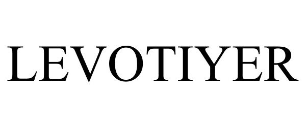 Trademark Logo LEVOTIYER