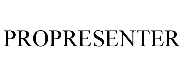 Trademark Logo PROPRESENTER