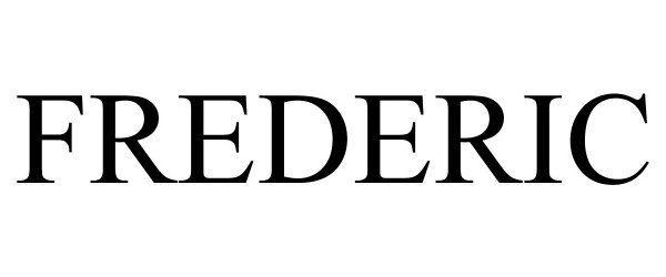 Trademark Logo FREDERIC