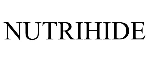 Trademark Logo NUTRIHIDE