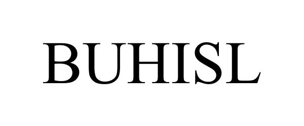 Trademark Logo BUHISL