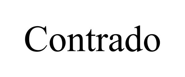 Trademark Logo CONTRADO