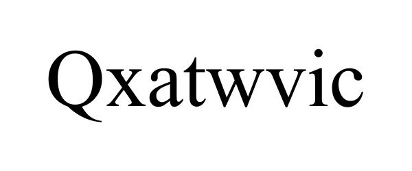 Trademark Logo QXATWVIC
