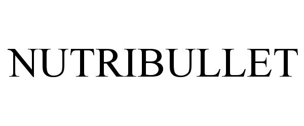 Trademark Logo NUTRIBULLET