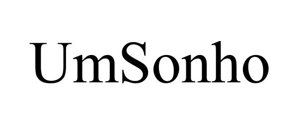 Trademark Logo UMSONHO