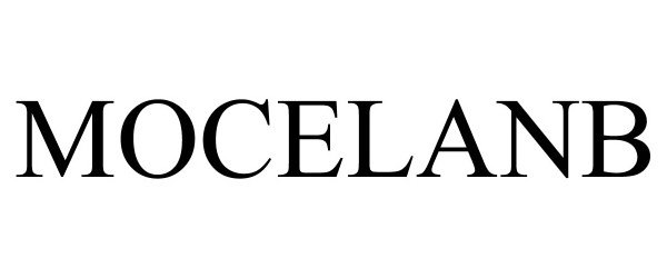 Trademark Logo MOCELANB