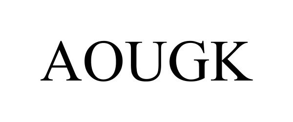 Trademark Logo AOUGK
