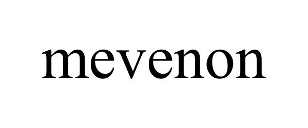 Trademark Logo MEVENON