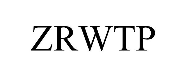 Trademark Logo ZRWTP