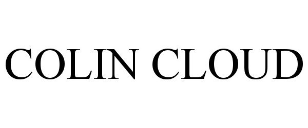 Trademark Logo COLIN CLOUD