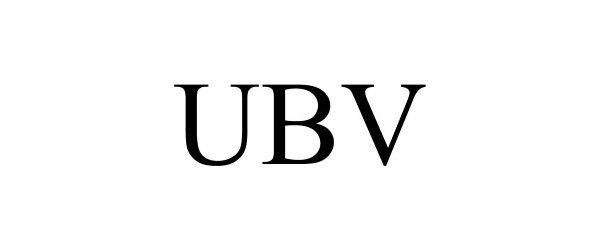  UBV