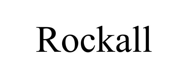 Trademark Logo ROCKALL