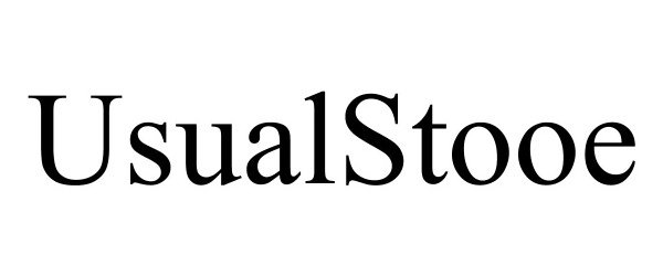 Trademark Logo USUALSTOOE