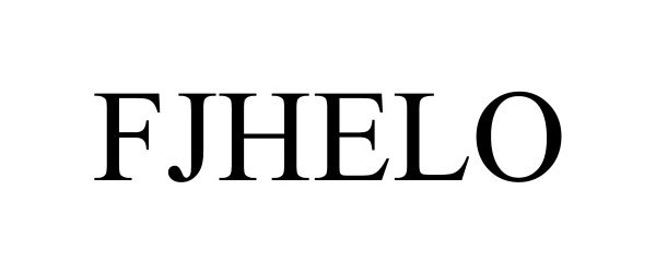 Trademark Logo FJHELO