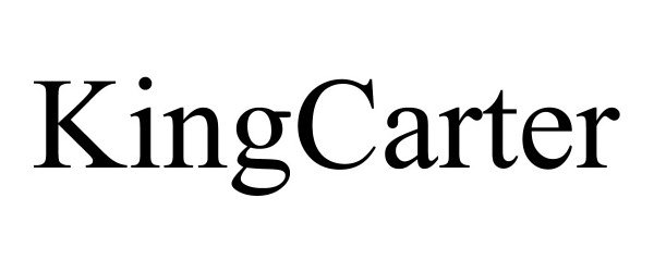 Trademark Logo KINGCARTER