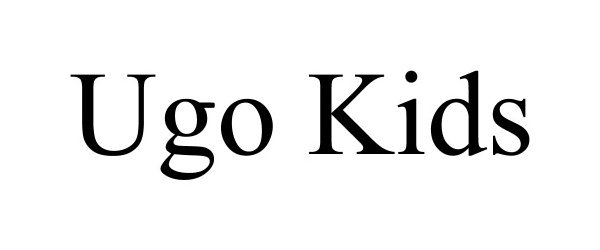 Trademark Logo UGO KIDS