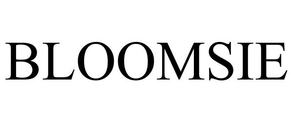 Trademark Logo BLOOMSIE