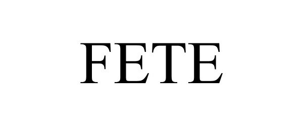  FETE