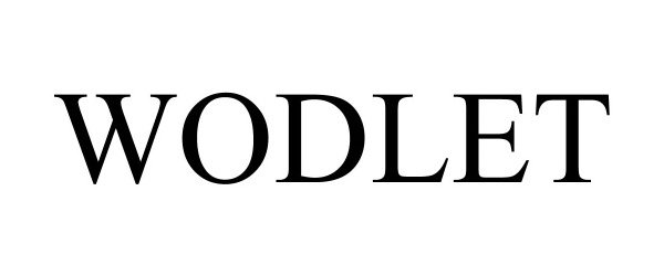 Trademark Logo WODLET