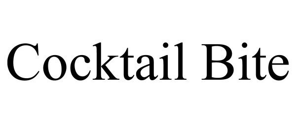 Trademark Logo COCKTAIL BITE