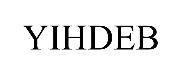 Trademark Logo YIHDEB