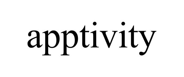 Trademark Logo APPTIVITY