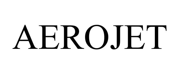 Trademark Logo AEROJET
