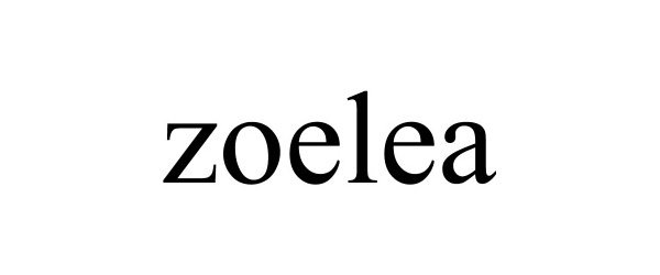 Trademark Logo ZOELEA