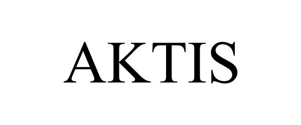 Trademark Logo AKTIS